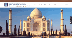Desktop Screenshot of chowdhurytourism.com